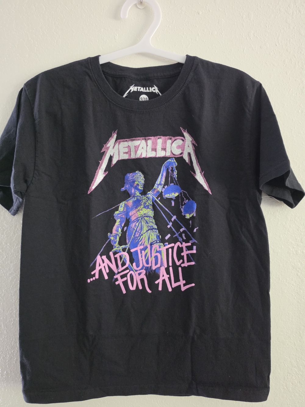 Metallica Kids "...And Justice For All" Graphic Tee - Black